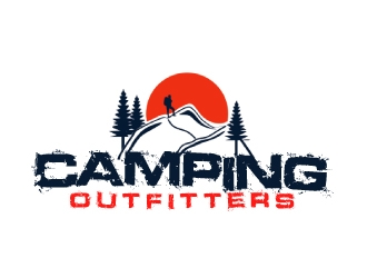 Camping Outfitters logo design by ElonStark