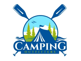 Camping Outfitters logo design by Suvendu
