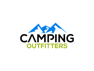 Camping Outfitters logo design by lestatic22