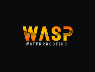 WASP WATERPROOFING logo design by bricton