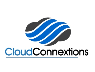 CloudConnextions.com logo design by Dawnxisoul393