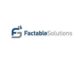 Factable Solutions logo design by biaggong