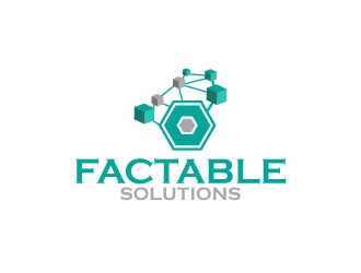 Factable Solutions logo design by uttam