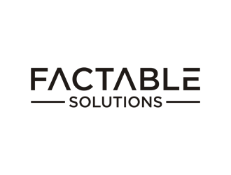 Factable Solutions logo design by Kraken