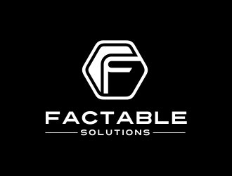 Factable Solutions logo design by AisRafa