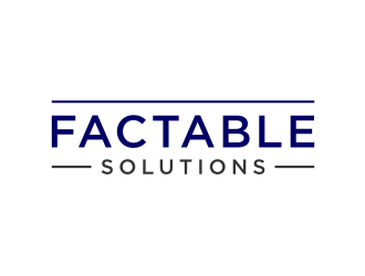 Factable Solutions logo design by Zhafir