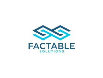 Factable Solutions logo design by blessings