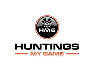 Huntings My Game  logo design by Kraken