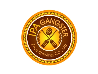 IPA Gangster logo design by Dawnxisoul393