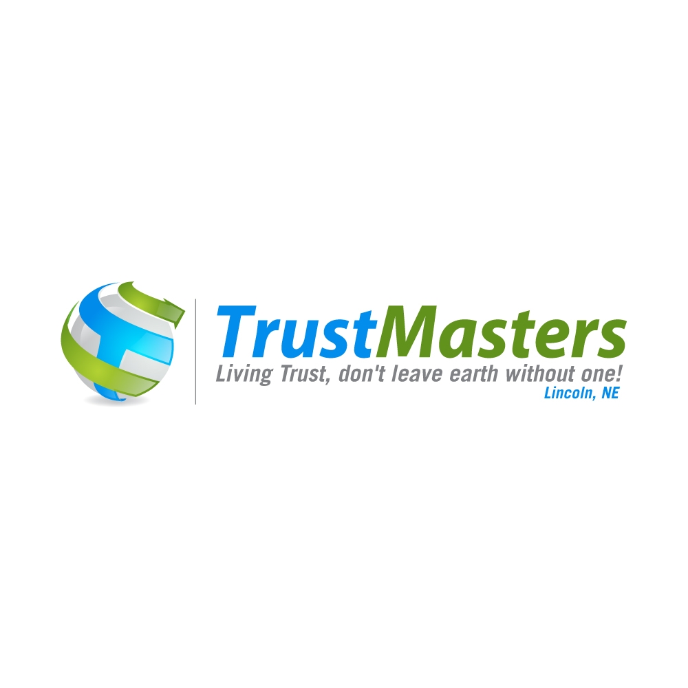TrustMasters. This is not our logo. These are the 3 components I want to see in the logo (1)TrustMasters (2) Tagline: Living Trust, dont leave earth without one (3) Some sort of Globe   logo design by mattlyn