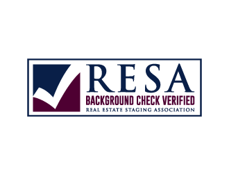 RESA Background Check Verified  logo design by denfransko
