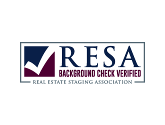 RESA Background Check Verified  logo design by denfransko
