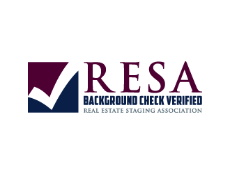 RESA Background Check Verified  logo design by denfransko