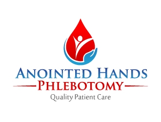 Anointed Hands Concierge Phlebotomy Services, LLC logo design by jaize
