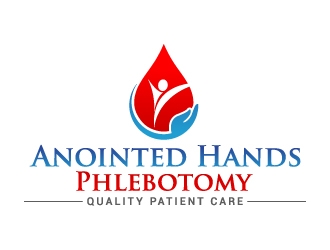 Anointed Hands Concierge Phlebotomy Services, LLC logo design by jaize