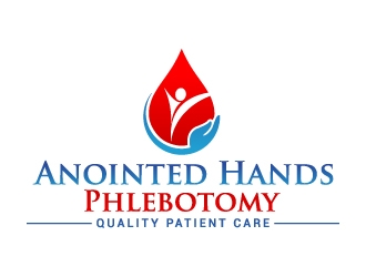 Anointed Hands Concierge Phlebotomy Services, LLC logo design by jaize