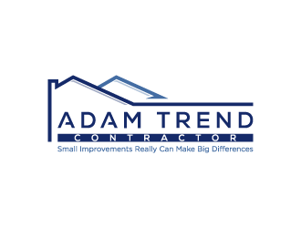 Adam Trend, Contractor logo design by pencilhand
