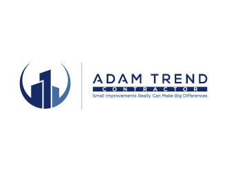 Adam Trend, Contractor logo design by pencilhand