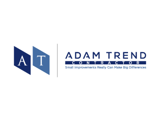 Adam Trend, Contractor logo design by pencilhand