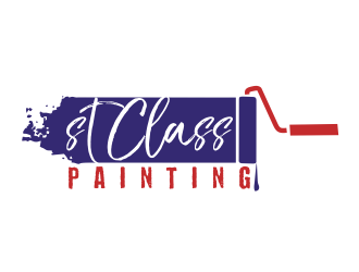 1st Class Painting logo design by bosbejo