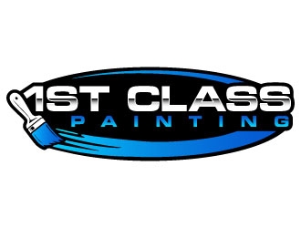1st Class Painting logo design by daywalker