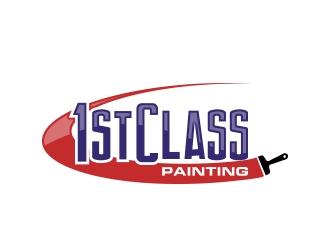 1st Class Painting logo design by MarkindDesign