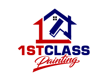 1st Class Painting logo design by THOR_