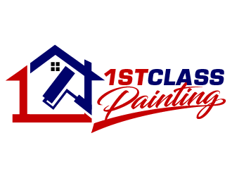 1st Class Painting logo design by THOR_