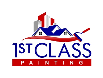 1st Class Painting logo design by jaize