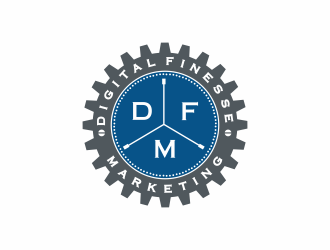 Digital Finesse Marketing logo design by menanagan