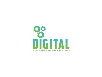 Digital Finesse Marketing logo design by bricton
