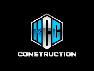 KCC Construction  logo design by mashoodpp