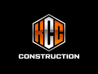 KCC Construction  logo design by mashoodpp