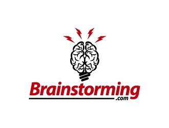 Brainstorming.com logo design by LogOExperT