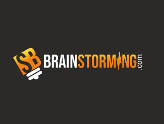 Brainstorming.com logo design by serprimero