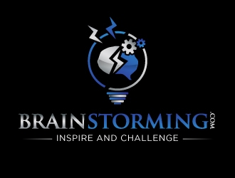 Brainstorming.com logo design by mattlyn