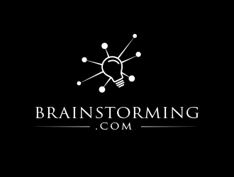 Brainstorming.com logo design by BeDesign