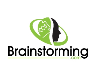 Brainstorming.com logo design by Dawnxisoul393