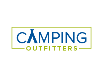 Camping Outfitters logo design by BeDesign