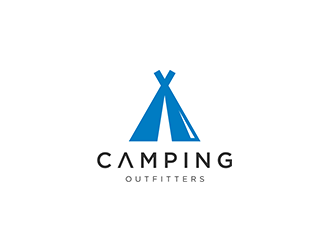 Camping Outfitters logo design by blackcane