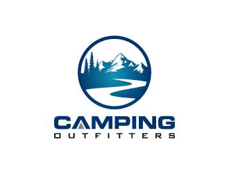 Camping Outfitters logo design by pencilhand