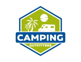 Camping Outfitters logo design by LogOExperT