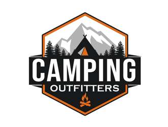 Camping Outfitters logo design by kunejo