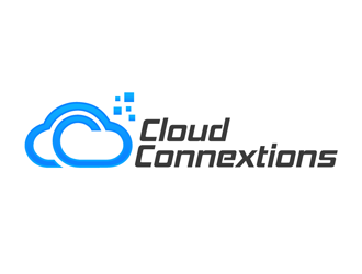 CloudConnextions.com logo design by megalogos