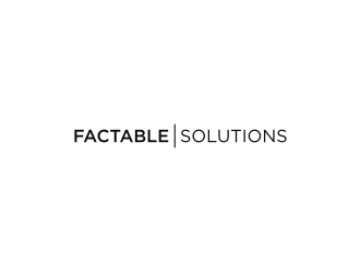 Factable Solutions logo design by Adundas