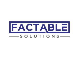 Factable Solutions logo design by agil