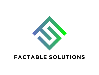 Factable Solutions logo design by BlessedArt