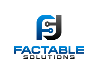 Factable Solutions logo design by BrightARTS