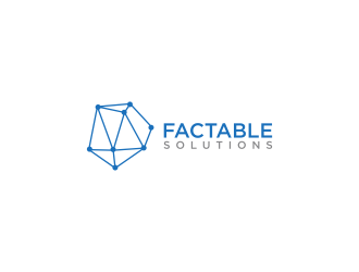 Factable Solutions logo design by RIANW
