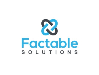 Factable Solutions logo design by Suvendu